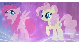 MLP: Fluttershy/Pinkie Pie - Speedpaint! [Recolor]