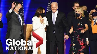 Global National: Nov. 8, 2020 | Biden, Harris aim to "build bridges" in divided nation