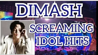 DIMASH KUDAIBERGEN -SCREAMING IDOL HITS- REACTION LIVE