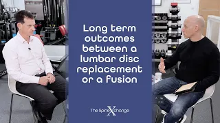 The long term outcomes of a lumbar disc replacement as opposed to a fusion #discreplacement