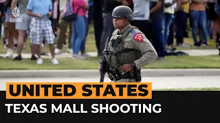 Texas mall mass shooting caught on camera | Al Jazeera Newsfeed