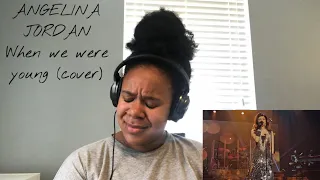 Angelina Jordan - When we were young  (cover) | REACTION!!!