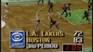 1987 NBA Finals: Lakers at Celtics, Gm 4 part 8/12