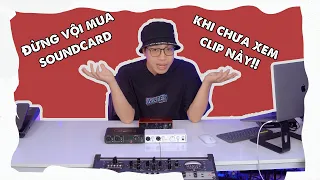 CÁCH CHỌN SOUNDCARD CHO NGƯỜI MỚI BẮT ĐẦU | THAI SON BEATBOX STORE