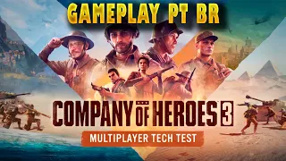 COMPANY OF HEROES 3: GAMEPLAY PT BR #coh3  #1x1  #coh3ptbr