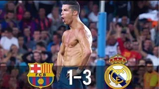 Barcelona vs Real Madrid 1-3- All goals &Extended highlights 13 /8/2017 --- HD