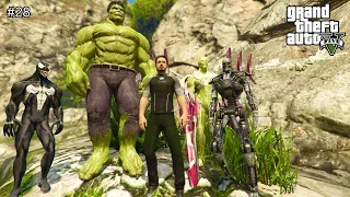 GTA V - Iron man finally realize Ultron robot destroy J.A.R.V.I.S.