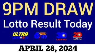 Lotto Result Today 9pm Draw April 28, 2024 Swertres Ez2 PCSO Live Result