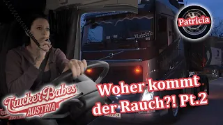 Rauchentwicklung beim Sondertransport! 😨 Wo kommt der Rauch her? | 2/2 | Trucker Babes Austria | ATV