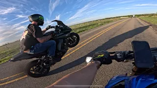 GSXS750, Z1000SX & APRILIA RS660 RIDING BACKROADS