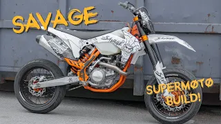 SUPERMOTO BUILD | KTM EXC 450 PROJECT