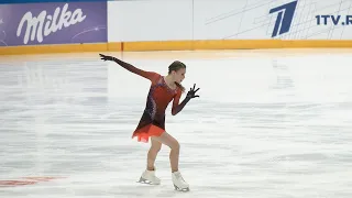 Maiia Khromykh - 1TV Trophy 2021 - FS / Майя Хромых - Кубок Первого 2021 - ПП - 07.02.2021