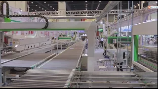 Customized furniture industry 4.0 intelligent production line