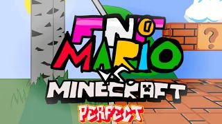 Friday Night Funkin - Perfect Combo - Mario Vs Minecraft Mod [HARD]