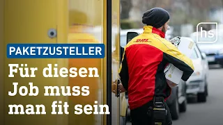 Unterwegs mit einem Paketzusteller vor Weihnachten | hessenschau