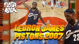 LEBRON JAMES vs DETROIT PISTONS 2007 - LE FLASHBACK #18 - L'HISTOIRE DU GAME 5 LÉGENDAIRE DU KING 👑!