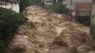 Rainstorm Triggers Flooding in East China