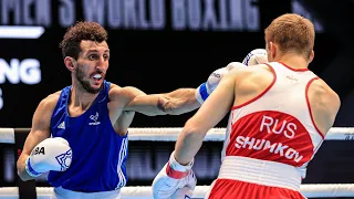 Sofiane Oumiha (FRA) vs. Vsevolod Shumkov (RUS) IBA World Boxing Championships 2023 SF's (60kg)