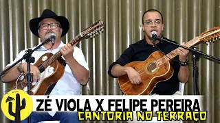 CANTORIA no Terraço em Juazeirinho | Poetas Repentistas: ZÉ VIOLA E FELIPE PEREIRA 🌵