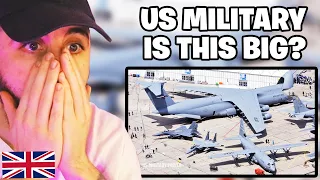 Brit Reacts to Just How Big is the US Military