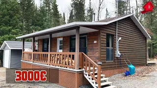 COTTAGE FOR 3000 €? THE CHEAPEST PREFABRICATED COTTAGES WITH US