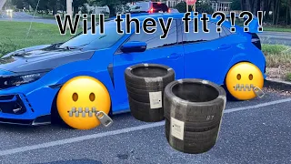 TYPE R TIRE TEST! (WILL A 285 FIT?!?)