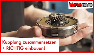 Kupplung zusammenbauen RICHTIG einbauen! - VESPA Motor RESTAURATION Part 11 | Motoerevo, Darmstadt