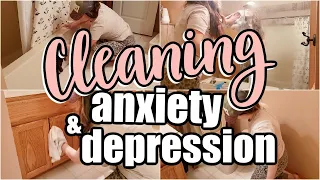 TOTAL MESS CLEANING THROUGH ANXIETY & DEPRESSION / REAL LIFE MESSY HOUSE CLEAN UP FOR MOMS