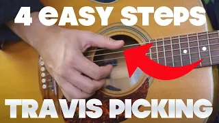 Learn Travis Fingerpicking In 4 Easy Steps Instantly