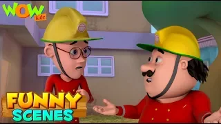 BEST SCENES of MOTU PATLU | FUNNY Cartoons in Hindi | Wow Kidz | Compilation 69