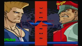 Guile Arcade Street Fighter Alpha 3 1080p 60fps PS2