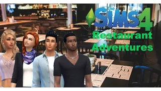 The Sims 4 Dine Out - Restaurant Adventures (Part 1)