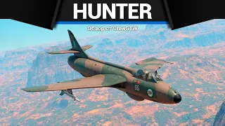 СТРАННЫЙ РЕАКТИВ БРИТАНИИ Hunter FGA.9 в War Thunder