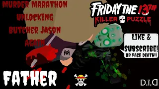 Murder Marathon: Unlocking Butcher Jason AGAIN | Friday the 13th: Killer Puzzle