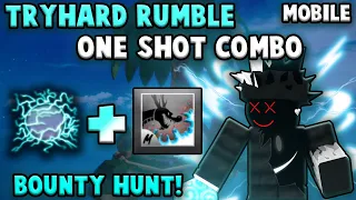 『Best Rumble +  Dragon Talon One Shot Combo 』Mobile l Roblox | Blox fruits update 16 | 2.5M