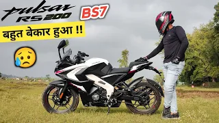 2023 Bajaj Pulsar RS 200 BS7 2023 First 500km Ownership Review || Pros & Cons 😮