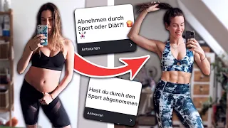 Meine KÖRPER-TRANSFORMATION! Abnehmen mit Diät oder Training?