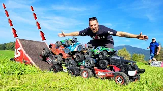 Welches RC FAHRZEUG macht den KRASSESTEN STUNT über die RIESEN RAMPE?