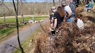 Rallye De Marcillac 2022 tête a queue skoda