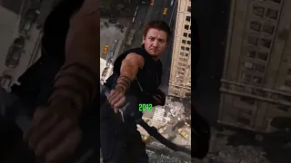 EVOLUTION OF HAWKEYE(2011-2021)#shorts