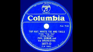 1935 Phil Ohman - Top Hat White Tie And Tails (instrumental)