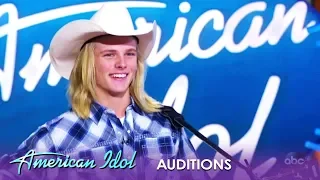 Austin M. Robinson: He's Only 15 But This Cowboy HEARTTHROB Is Here To Stay | American Idol 2019