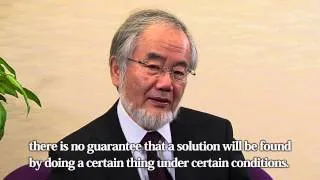 Message from Yoshinori Ohsumi -THE 2012 KYOTO PRIZE