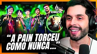 PLAYHARD REAGE A LOUD x PAIN fazendo a MELHOR FINAL da HISTÓRIA - CBLOL DA ZUEIRA