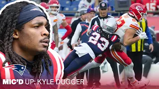 Kyle Dugger Mic’d Up vs. Kansas City Chiefs at Gillette Stadium | New England Patriots