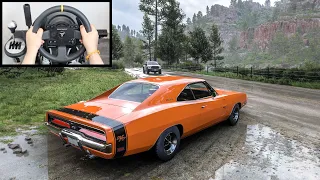 Forza Horizon 5 Dodge Charger R/T (Steering Wheel + Shifter) Gameplay