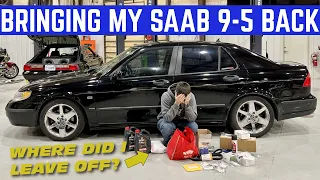 BRINGING My Saab 9-5 Aero BACK TO LIFE *Broken Blend Door Fix*