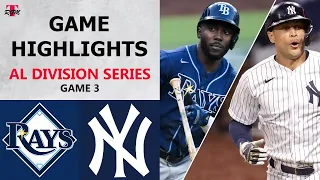 Tampa Bay Rays  vs. New York Yankees Game 3 Highlights | ALDS (2020)