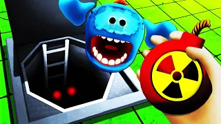 Destroying RICK'S SECRET MONSTER (VR)