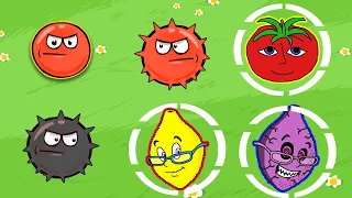 Ms Lemon vs Tomato Red Ball 4 Animation